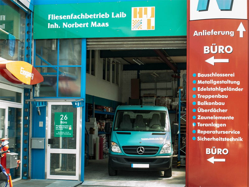 Außenansicht von Fliesen Laib in Mülheim